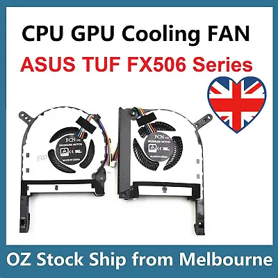 CPU & GPU Cooling Fan For Asus TUF Gaming FX506 FX506LU FX506LH • £8.69