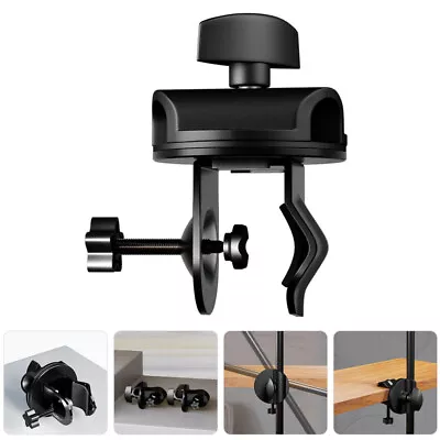  Cellphone Stand Microphone Desk Mount Clips Holder For Desktop • £10.19