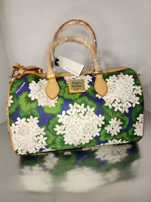 Dooney And Bourke Floral Print Satchel With Matching Coin Purse • $90
