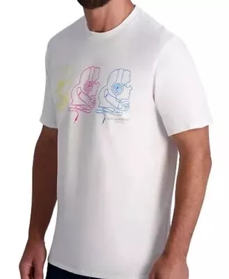 Karl Lagerfeld Men's DJ Head Graphic T-Shirt. Sz M • $29