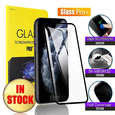$8.99 • Buy For IPhone 13 11 12 Pro Max Mini 8 Plus XR XS X Tempered Glass Screen Protector