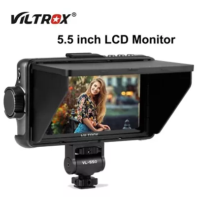VILTROX DC-550 Pro LCD Monitor 5.5 Inch High Brightness 1920*1080 Full HD 3D LUT • £162