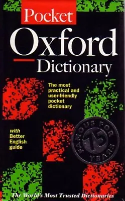 £3.40 • Buy Pocket Oxford Dictionary Of Current English,H.W. Fowler, F.G. Fowler, Della Tho