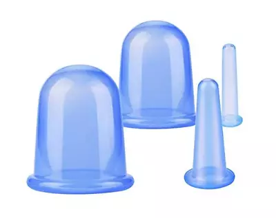 $11.83 • Buy Massage Cupping Cups Silicone Vacuum Suction Cupping Therapy Anti-Cellulite Body