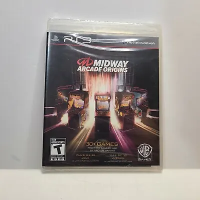 Midway Arcade Origins ( Sony PlayStation 3 PS3 ) Brand New - Sealed • $56.41