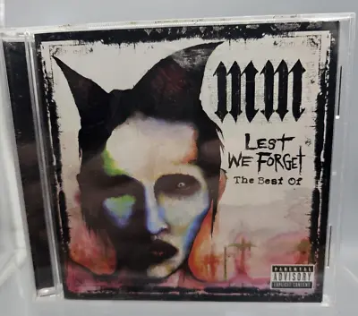 Marilyn Manson – Lest We Forget - The Best Of (CD 2004) • $5.39