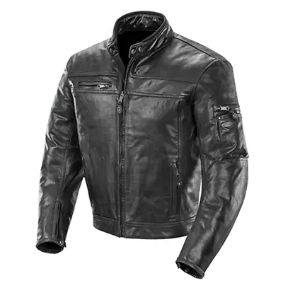 Joe Rocket Powershift Leather Motorcycle Jacket • $278.99