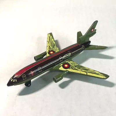 2000 Matchbox Skybuster SB13 DC-10 RARE Airplane Plane Army Green Brown • $11.50