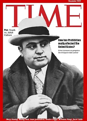 Al Capone 8x10 Photo Mafia Organized Crime Mobster Mob Magazine Picture '29 • $5.99