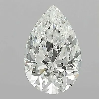 Natural EGL Certified H Color VVS Clarity 0.25 Ct. Pear Cut Loose Diamond 5 Mm • $380.94
