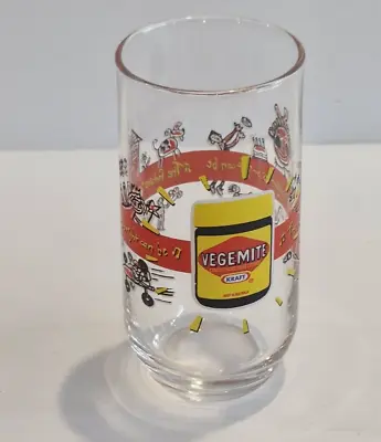 Vintage Kraft Vegemite Glass The Future Is Collectible  Novelty Tracked Postage • $22.55