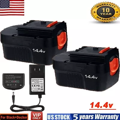 Pack 14.4V For BLACK+DECKER Battery HPB14 FIRESTORM FSB14 499936-34 A14 Slide • $21