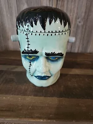 Ceramic Ghastly Victor Frankenstein Cookie Jar Halloween Pacificware • $24.99