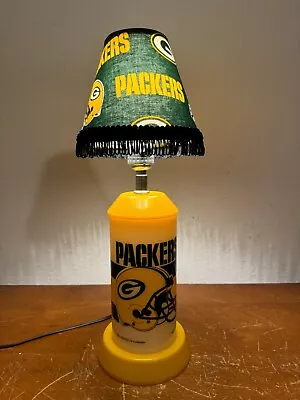 1994 Green Bay Packers Desk Lamp W/ Shade 16  Tall • $15
