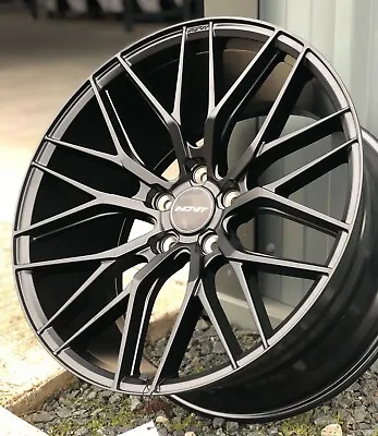 20  Inovit Blitz Alloy Wheels 5x120 Black Fits BMW 3 Series | 4 Series • £9590