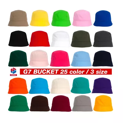 Unisex Mens Womens Bucket Hat Bowler Boonie Camping Cap S M L 56Cm 58Cm 60Cm • $34.09