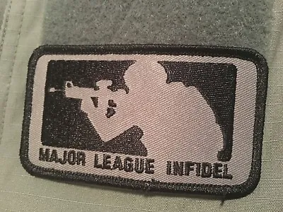 SEALS Action Gear Major League Infidel  Urban/Tactical Subdued Patch  • $5.10