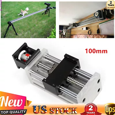 Ball Screw Rail Slide Linear Guide Stage Table CNC Linear For 57 Stepper Motor • $52.25