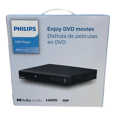 Philips TAEP200 Multi Zone Full HD DVD Player - Black • $52