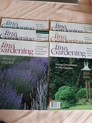 $9.99 • Buy Taunton Fine Gardening Magazine 2000 Lot Of 6 No 71-76 Landscape Design Flower