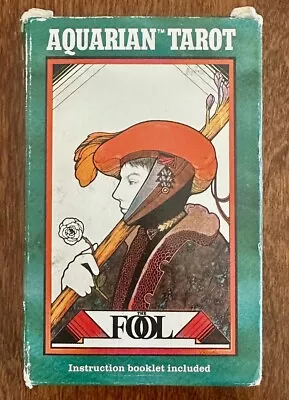 Vintage 1993 Aquarian Tarot Deck By David Palladini U.S. Games - BRAND NEW (NOS) • $35