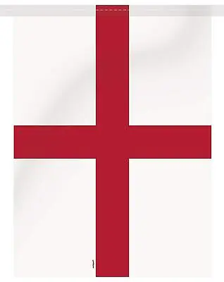 £3.39 • Buy St George's Cross England Bunting Plastic Flags 10m Decorating Football