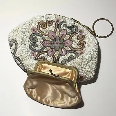 Walborg Vintage Beaded Purse With Original Coin Purse Made In France • $35