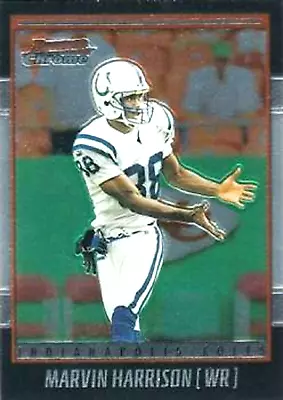 2001 Bowman Chrome #93 Marvin Harrison Indianapolis Colts HOF • $0.55