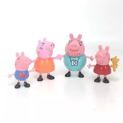 Peppa Pig With Toy Family Figure Lot George Mummy Daddy Dinosaur & Camera Shirts • $15.32