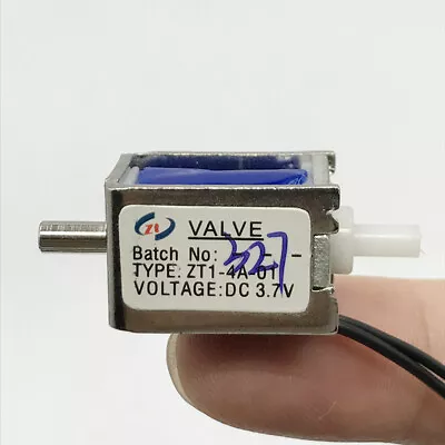 DC 3V 3.7V Micro Mini Electric Solenoid Valve Normally Open Air Gas Flow Control • $1.75