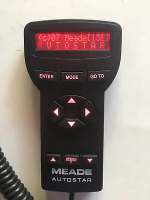 MEADE 494  Autostar Computer Telescope Controller (c)07 Meade [13E] • $44