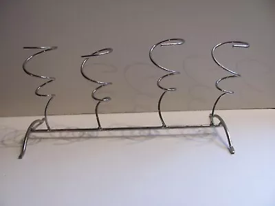 £5 • Buy Counter Ice Cream Parlour Stainless Steal 4 Cone Holder