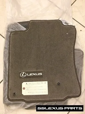 $65 • Buy Lexus GX460 (2011-2013) 4pc OEM Genuine CARPET FLOOR MATS (Brown)