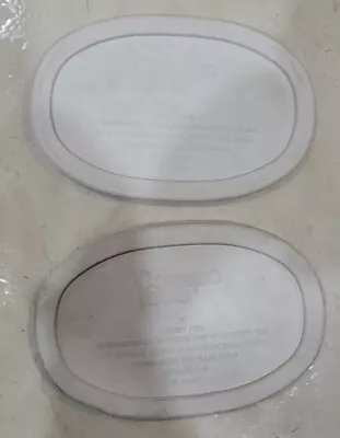 [2 PCS]CORNINGWARE   F-15-PC LIDS REPLACEMENT Freezer Micro & Fridge . • $12.99