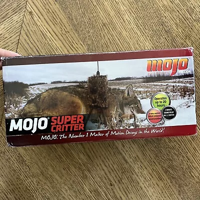 Mojo Super Critter Predator Decoy Coyote Fox Varmint Motion Call Caller • $65