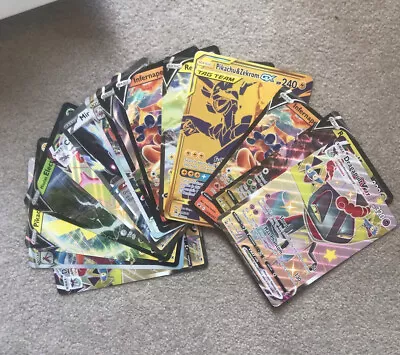 Lot Of 14 Pokemon TCG Jumbo Cards  • $17