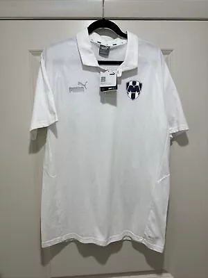 Club Rayados Monterrey Mens LARGE PUMA Polo • $55