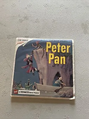 Gaf Color B372 Walt Disney's Peter Pan Disney Movie View-master 3 Reels Packet • $29.99