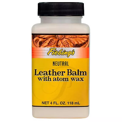 Fiebing's Leather Balm With Atom Wax Neutral 4 Oz • $11.99