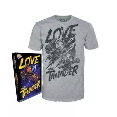 FUNKO BOXED TEE: MARVEL- THOR: LOVE AND THUNDER- M (T-shirt) • £19.99