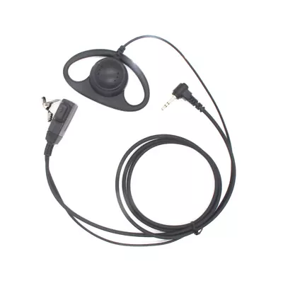 D Shape Walkie Talkie Headset Earphone 1pin 2.5mm PTT Mic Earpiece For Motorola • $8.87