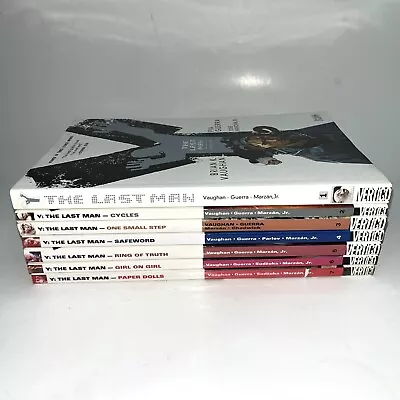 Y: The Last Man Volume 1-7 Trade Paperback Lot DC Comics Vertigo • $29.99