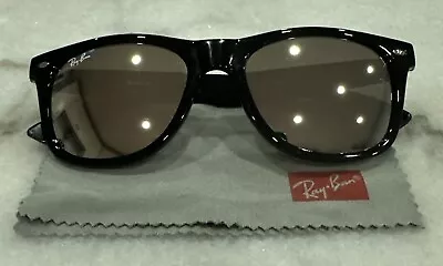 Ray-Ban RB2140 Original Polarized Wayfarer Classic Sunglasses 50mm. • $60