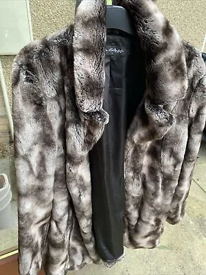 Miss Selfridge Faux Fur Coat • £10