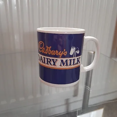 £9.99 • Buy Vintage Cadburys Dairy Milk Chocolate Mug Cup 1980s Staffordshire Tableware Tea