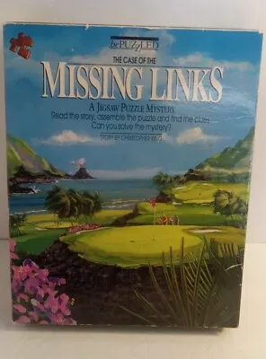 Bepuzzled The Case Of The Missing Links A Jigsaw Puzzle Mystery Complete 1993 • $24.47