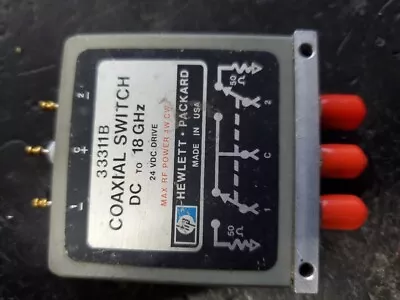 $40 • Buy Agilent HP Coaxial Switch DC To 18 GHz - 33311B  - Tested, Mechanically Latching