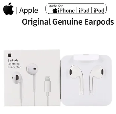 £17.99 • Buy ORIGINAL APPLE IPHONE GENUINE EarPods Headphones/Earphones Lighting Connector