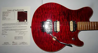 Signed Eddie Van Halen Autographed Music Man Signature Guitar Jsa Loa # Xx09863 • $30500