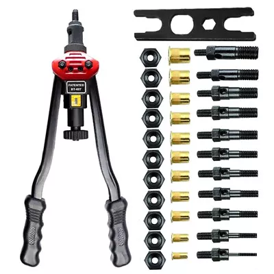 Rivet Gun Kit Rivnut Thread Setting Tool Nut Setter NutSert Metric SAE Riveting • $52.90